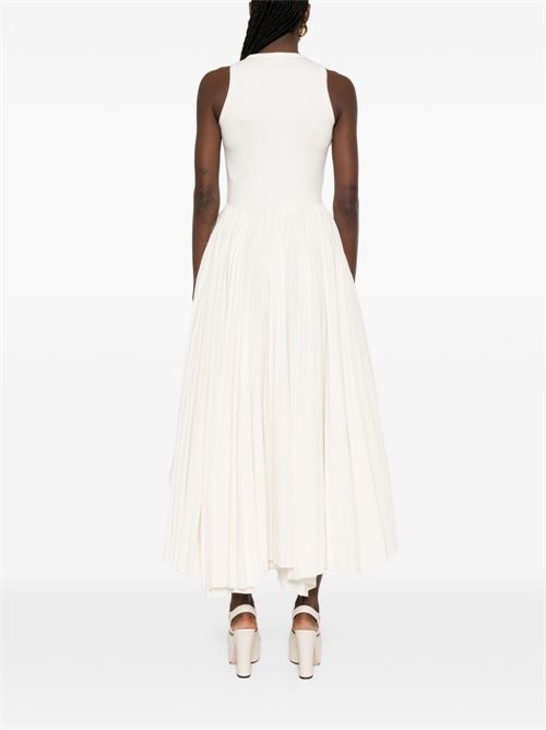 Asymmetrical midi dress ALEXANDER MCQUEEN | 814517QLAED9015